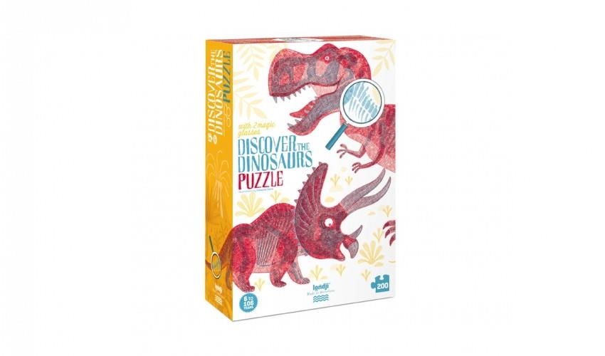 PUZZLE DISCOVER THE DINOSAURS | 8436530169108 | SERRA, SEBASTIÀ | Llibreria Online de Banyoles | Comprar llibres en català i castellà online