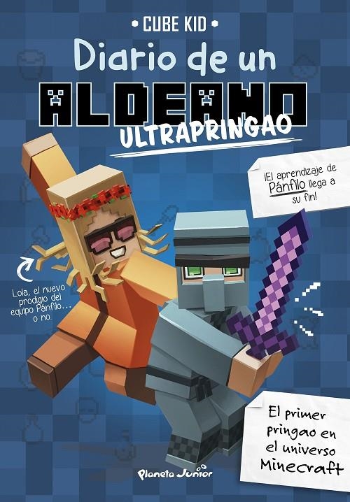 MINECRAFT. DIARIO DE UN ALDEANO ULTRAPRINGAO | 9788408197232 | CUBE KID | Llibreria Online de Banyoles | Comprar llibres en català i castellà online