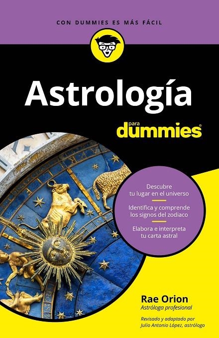 ASTROLOGÍA PARA DUMMIES | 9788432905100 | ORION, RAE | Llibreria Online de Banyoles | Comprar llibres en català i castellà online