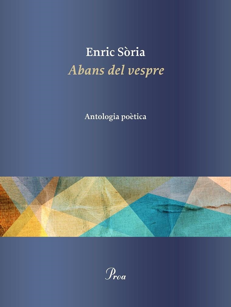 ABANS DEL VESPRE | 9788475887449 | SÒRIA, ENRIC | Llibreria Online de Banyoles | Comprar llibres en català i castellà online