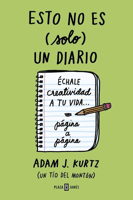 ESTO NO ES (SOLO) UN DIARIO, EN VERDE | 9788401023231 | KURTZ, ADAM J. | Llibreria L'Altell - Llibreria Online de Banyoles | Comprar llibres en català i castellà online - Llibreria de Girona