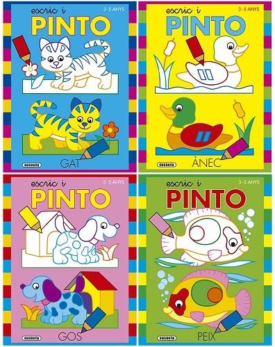 ESCRIC I PINTO 3-5 ANYS | 9788467762075 | BUSQUETS, JORDI | Llibreria L'Altell - Llibreria Online de Banyoles | Comprar llibres en català i castellà online - Llibreria de Girona