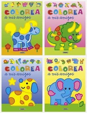 COLOREA A MIS AMIGOS | 9788467701807 | BUSQUETS, JORDI | Llibreria Online de Banyoles | Comprar llibres en català i castellà online