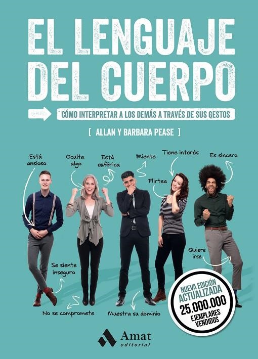 LENGUAJE DEL CUERPO, EL | 9788417208691 | PEASE, ALLAN/PEASE, BARBARA | Llibreria Online de Banyoles | Comprar llibres en català i castellà online