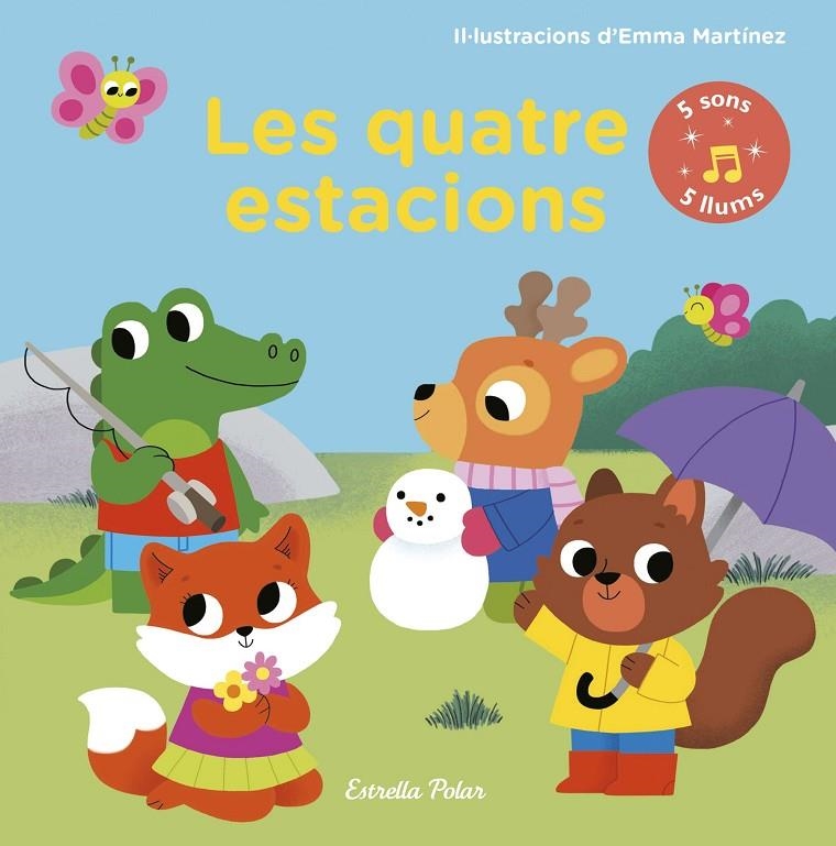 LES QUATRE ESTACIONS. LLIBRE AMB LLUMS I SONS | 9788491376149 | MARTÍNEZ, EMMA | Llibreria Online de Banyoles | Comprar llibres en català i castellà online