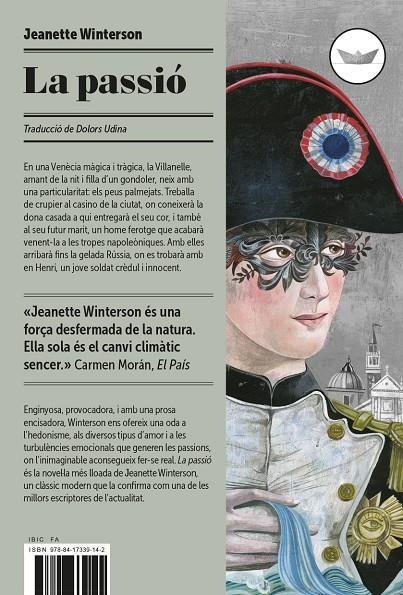 LA PASSIÓ | 9788417339203 | WINTERSON, JEANETTE | Llibreria L'Altell - Llibreria Online de Banyoles | Comprar llibres en català i castellà online - Llibreria de Girona