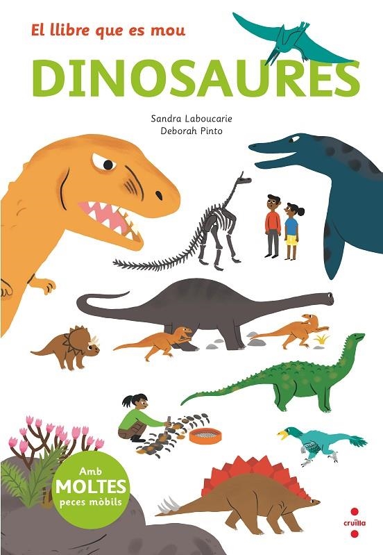 C-EL LLIBRE QUE ES MOU:DINOSAURES | 9788466145497 | LEBOUCARIE, SANDRA | Llibreria Online de Banyoles | Comprar llibres en català i castellà online