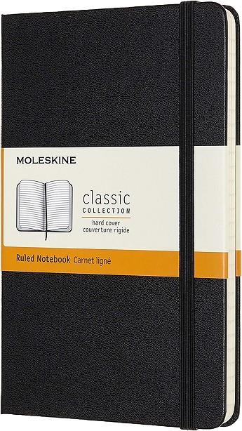 LLIBRETA CLÀSSICA TAPA DURA NEGRA M RATLLES MOLESKINE | 8055002852944 | MOLESKINE | Llibreria Online de Banyoles | Comprar llibres en català i castellà online