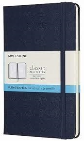 LLIBRETA CLÀSSICA TAPA DURA BLAU SAFIR M PUNTEJADA MOLESKINE | 8058647626697 | MOLESKINE | Llibreria Online de Banyoles | Comprar llibres en català i castellà online