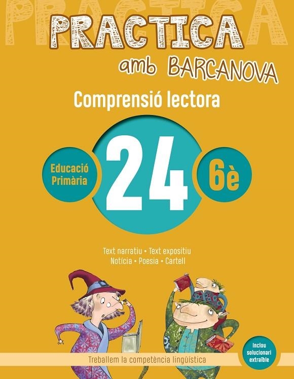 PRACTICA AMB BARCANOVA 24. COMPRENSIÓ LECTORA  | 9788448948672 | CAMPS, MONTSERRAT/MONTAÑOLA, ROSER | Llibreria Online de Banyoles | Comprar llibres en català i castellà online