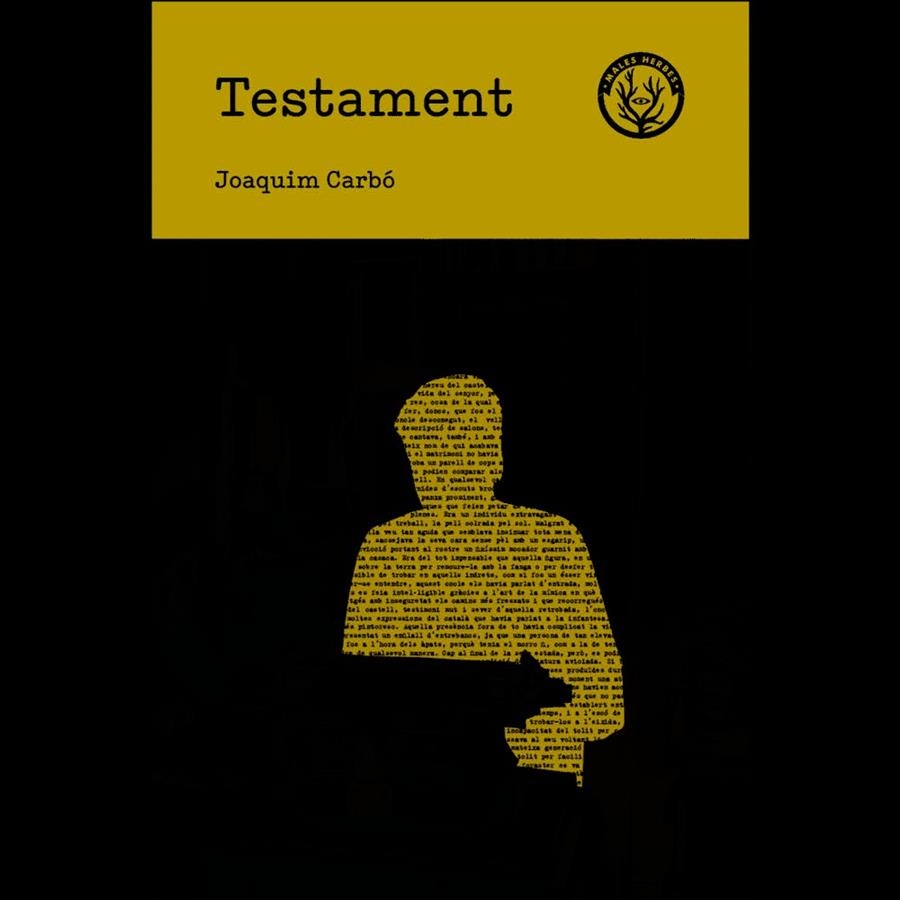 TESTAMENT | 9788494917066 | CARBÓ, JOAQUIM | Llibreria Online de Banyoles | Comprar llibres en català i castellà online