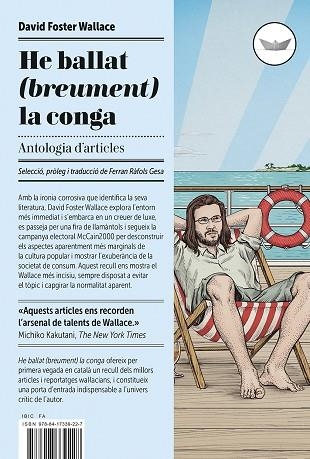 HE BALLAT (BREUMENT) LA CONGA | 9788417339227 | FOSTER WALLACE, DAVID | Llibreria Online de Banyoles | Comprar llibres en català i castellà online