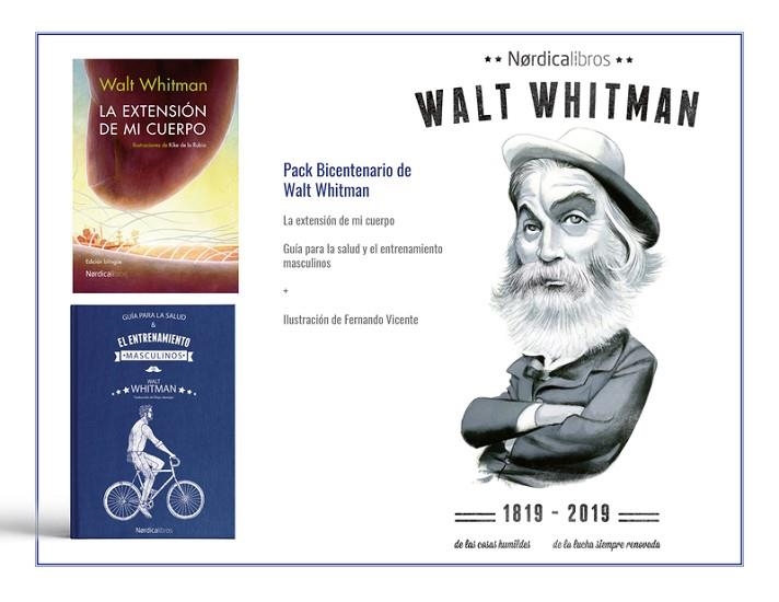 PACK GUÍA PARA LA SALUD & EL ENTRENAMIENTO DE WALT WHITMAN + LA EXTENSIÓN DE MI CUERPO | 9788417651756 | WHITMAN, WALT | Llibreria Online de Banyoles | Comprar llibres en català i castellà online