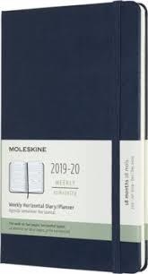 AGENDA 2019-2020 18M SETMANAL HORITZONTAL L BLAU MARÍ | 8058647628615 | MOLESKINE | Llibreria Online de Banyoles | Comprar llibres en català i castellà online