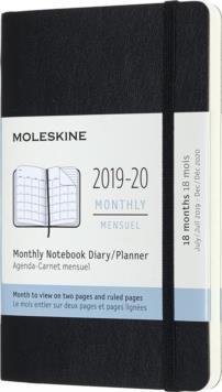 AGENDA 2019-2020 18M MENSUAL P NEGRA TAPA TOVA MOLESKINE | 8058647628974 | MOLESKINE | Llibreria Online de Banyoles | Comprar llibres en català i castellà online