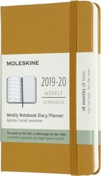 AGENDA 2019-2020 18M SETMANAL P GROC OCRE TAPA DURA MOLESKINE | 8058647628455 | MOLESKINE | Llibreria Online de Banyoles | Comprar llibres en català i castellà online