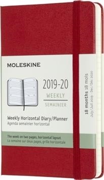 AGENDA 2019-2020 18M SETMANAL HORITZONTAL P VERMELLA TAPA DURA MOLESKINE | 8058647628578 | MOLESKINE | Llibreria Online de Banyoles | Comprar llibres en català i castellà online