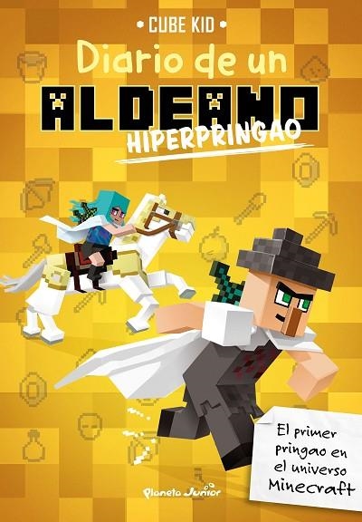 MINECRAFT. DIARIO DE UN ALDEANO HIPERPRINGAO | 9788408210870 | CUBE KID | Llibreria L'Altell - Llibreria Online de Banyoles | Comprar llibres en català i castellà online - Llibreria de Girona