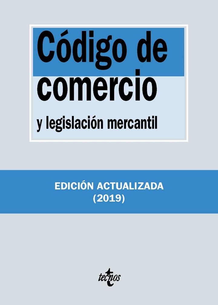 CÓDIGO DE COMERCIO Y LEGISLACIÓN MERCANTIL | 9788430977093 | EDITORIAL TECNOS | Llibreria L'Altell - Llibreria Online de Banyoles | Comprar llibres en català i castellà online - Llibreria de Girona