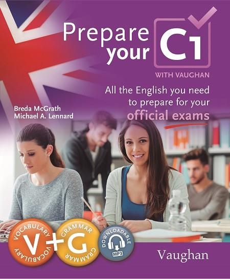 PREPARE YOUR C1 WITH VAUGHAN | 9788416667468 | MCGRATH, BREDA/LENNARD, MICHAEL | Llibreria Online de Banyoles | Comprar llibres en català i castellà online