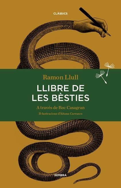 LLIBRE DE LES BÈSTIES | 9788494373626 | LLULL, RAMON | Llibreria Online de Banyoles | Comprar llibres en català i castellà online