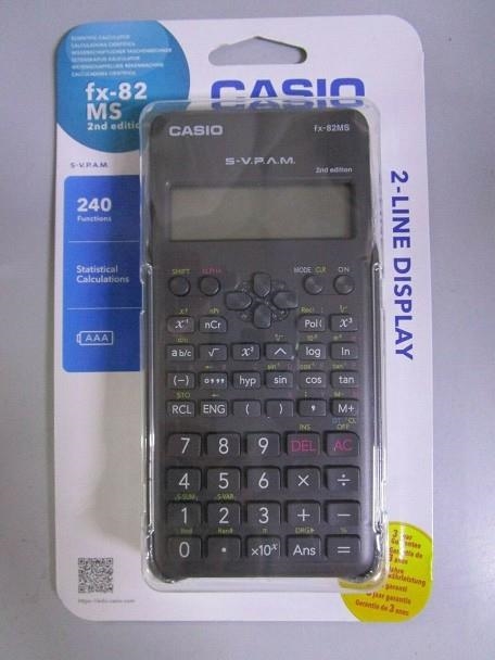 CALCULADORA CASIO FX82 MS - 2 LINE DISPLAY | 4549526607400 | CASIO | Llibreria Online de Banyoles | Comprar llibres en català i castellà online