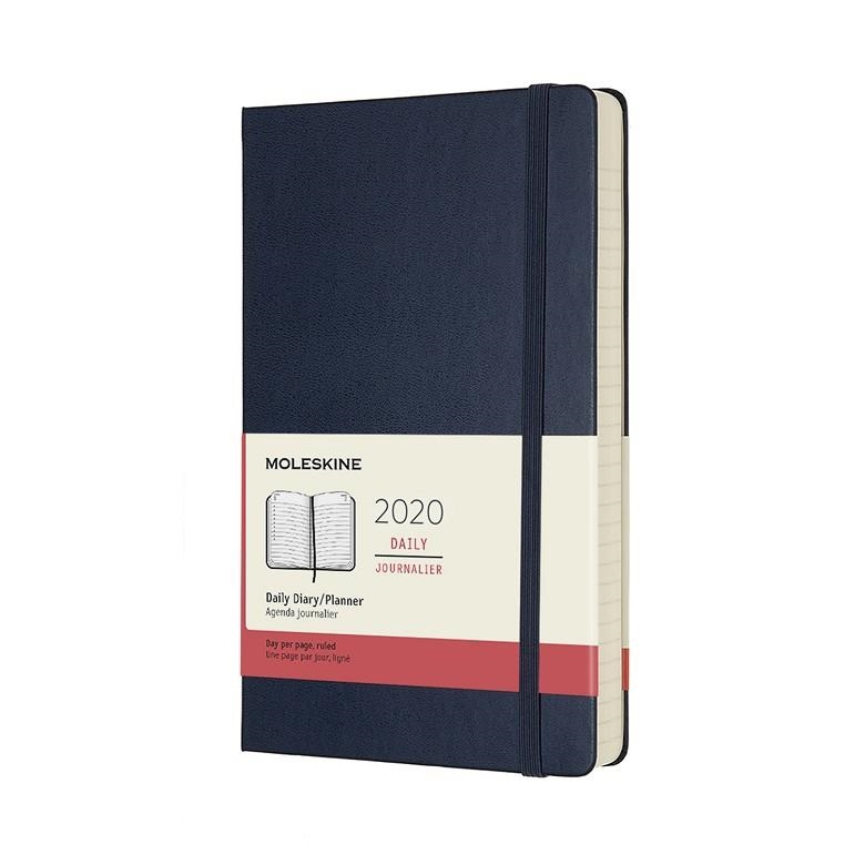 2020 AGENDA 12M DIARIA L SAP.BLUE TAPA DURA | 8058647628769 | MOLESKINE | Llibreria Online de Banyoles | Comprar llibres en català i castellà online