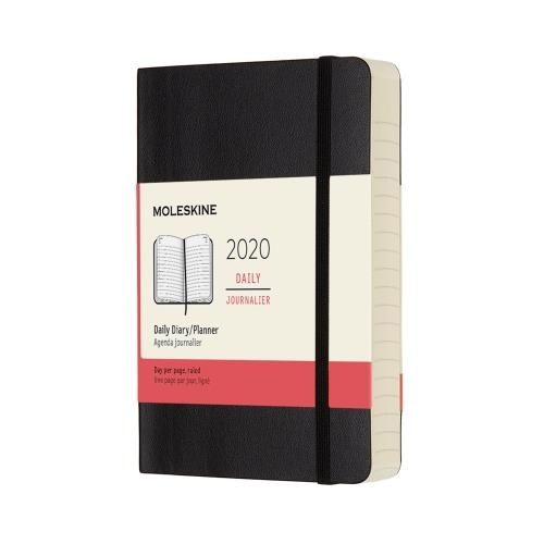 2020 AGENDA 12M DIARIA P NEGRA TAPA BLANDA | 8058647628776 | MOLESKINE | Llibreria Online de Banyoles | Comprar llibres en català i castellà online