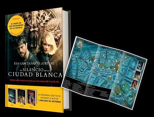 PACK EL SILENCIO DE LA CIUDAD BLANCA + MAPA DE ESCENARIOS | 9788408216643 | GARCÍA SÁENZ DE URTURI, EVA | Llibreria Online de Banyoles | Comprar llibres en català i castellà online