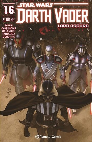 STAR WARS DARTH VADER LORD OSCURO Nº 16/25 | 9788491735564 | SOULE, CHARLES/CAMUNCOLI, GIUSEPPE | Llibreria Online de Banyoles | Comprar llibres en català i castellà online