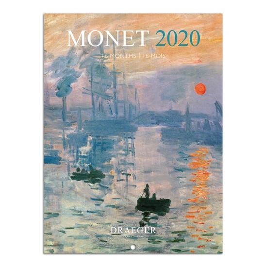 CALENDARI 16 MESOS PETIT 18X18 MONET 2020 | 3045677979225 | DRAEGER | Llibreria Online de Banyoles | Comprar llibres en català i castellà online