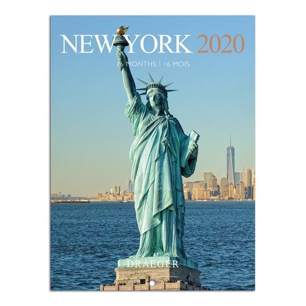 CALENDARI 16 MESOS PETIT 18X18 NEW YORK 2020 | 3045677979201 | DRAEGER | Llibreria Online de Banyoles | Comprar llibres en català i castellà online