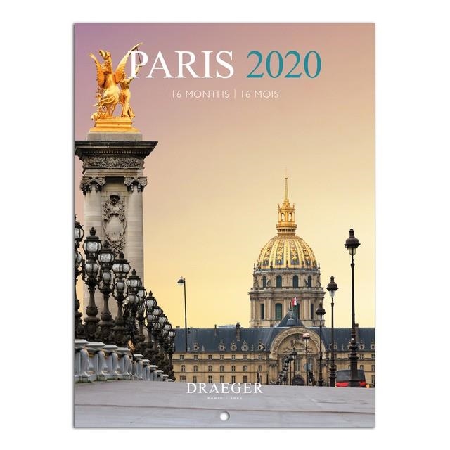 CALENDARI 16 MESOS PETIT 18X18 PARIS 2020 | 3045677979249 | DRAEGER | Llibreria Online de Banyoles | Comprar llibres en català i castellà online