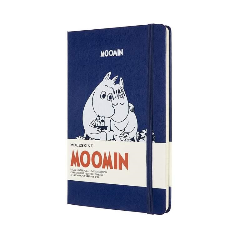 LLIBRETA LINIADA MOLESKINE EDICIÓ LIMITADA MOOMIN L BLAVA | 8053853603500 | MOLESKINE | Llibreria Online de Banyoles | Comprar llibres en català i castellà online