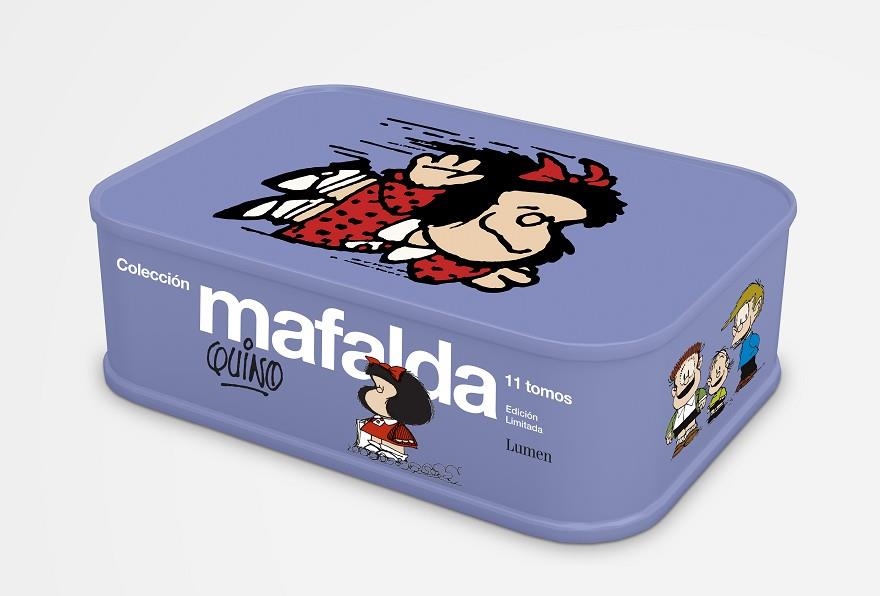 COLECCIÓN MAFALDA: 11 TOMOS EN UNA LATA (EDICIÓN LIMITADA) | 9788426481009 | QUINO | Llibreria Online de Banyoles | Comprar llibres en català i castellà online