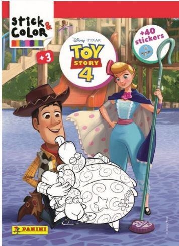 STICK & COLOR TOY STORY 4 +3 | 9788427871298 | DISNEY/PIXAR | Llibreria L'Altell - Llibreria Online de Banyoles | Comprar llibres en català i castellà online - Llibreria de Girona