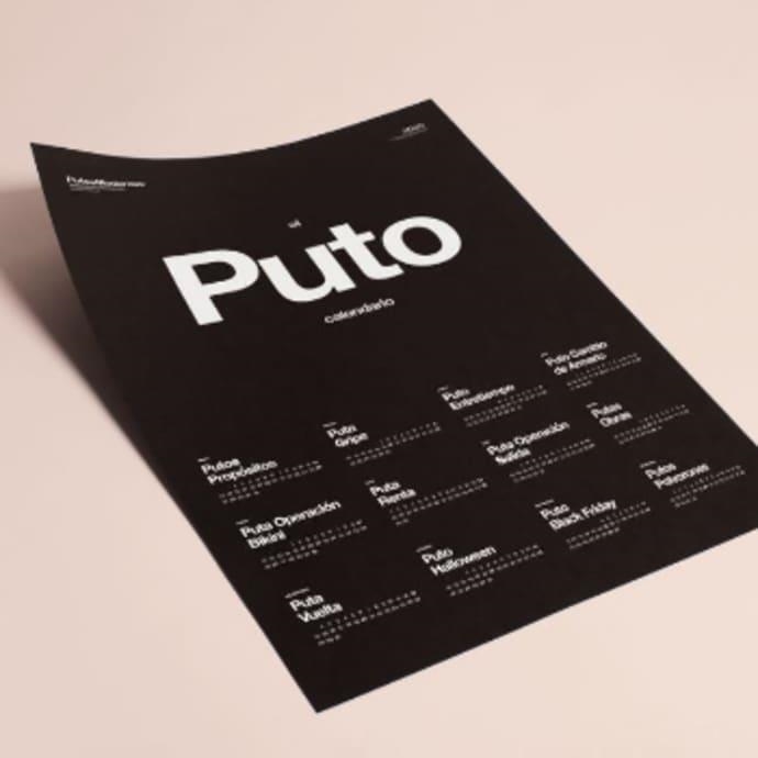 PUTO CALENDARIO | 8425402528112 | PUTOS MODERNOS | Llibreria Online de Banyoles | Comprar llibres en català i castellà online