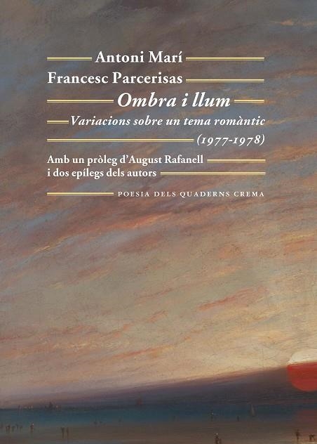 OMBRA I LLUM | 9788477276166 | PARCERISAS VÁZQUEZ, FRANCESC/MARÍ MUÑOZ, ANTONI | Llibreria Online de Banyoles | Comprar llibres en català i castellà online