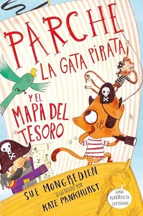 PARCHE LA GATA PIRATA Y EL MAPA DEL TESORO | 9788416082339 | MONGREDIEN, SUE | Llibreria Online de Banyoles | Comprar llibres en català i castellà online