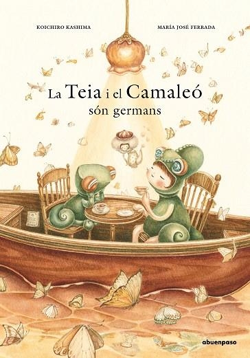 TEIA I EL CAMALEÓ SÓN GERMANS, LA | 9788417555269 | FERRADA LEFENDA, MARÍA JOSÉ | Llibreria Online de Banyoles | Comprar llibres en català i castellà online