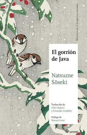 GORRION DE JAVA, EL | 9788417419318 | SOSEKI, NATSUME | Llibreria Online de Banyoles | Comprar llibres en català i castellà online