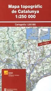 MAPA TOPOGRÀFIC DE CATALUNYA 1:250.000 | 9788439398714 | ICGC | Llibreria Online de Banyoles | Comprar llibres en català i castellà online