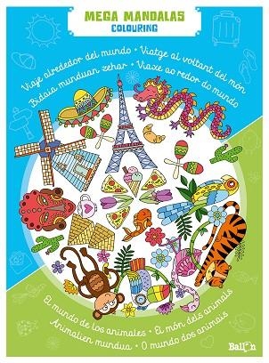 MEGA MANDALAS - ANIMALES Y MUNDO | 9789403209524 | BALLON | Llibreria Online de Banyoles | Comprar llibres en català i castellà online