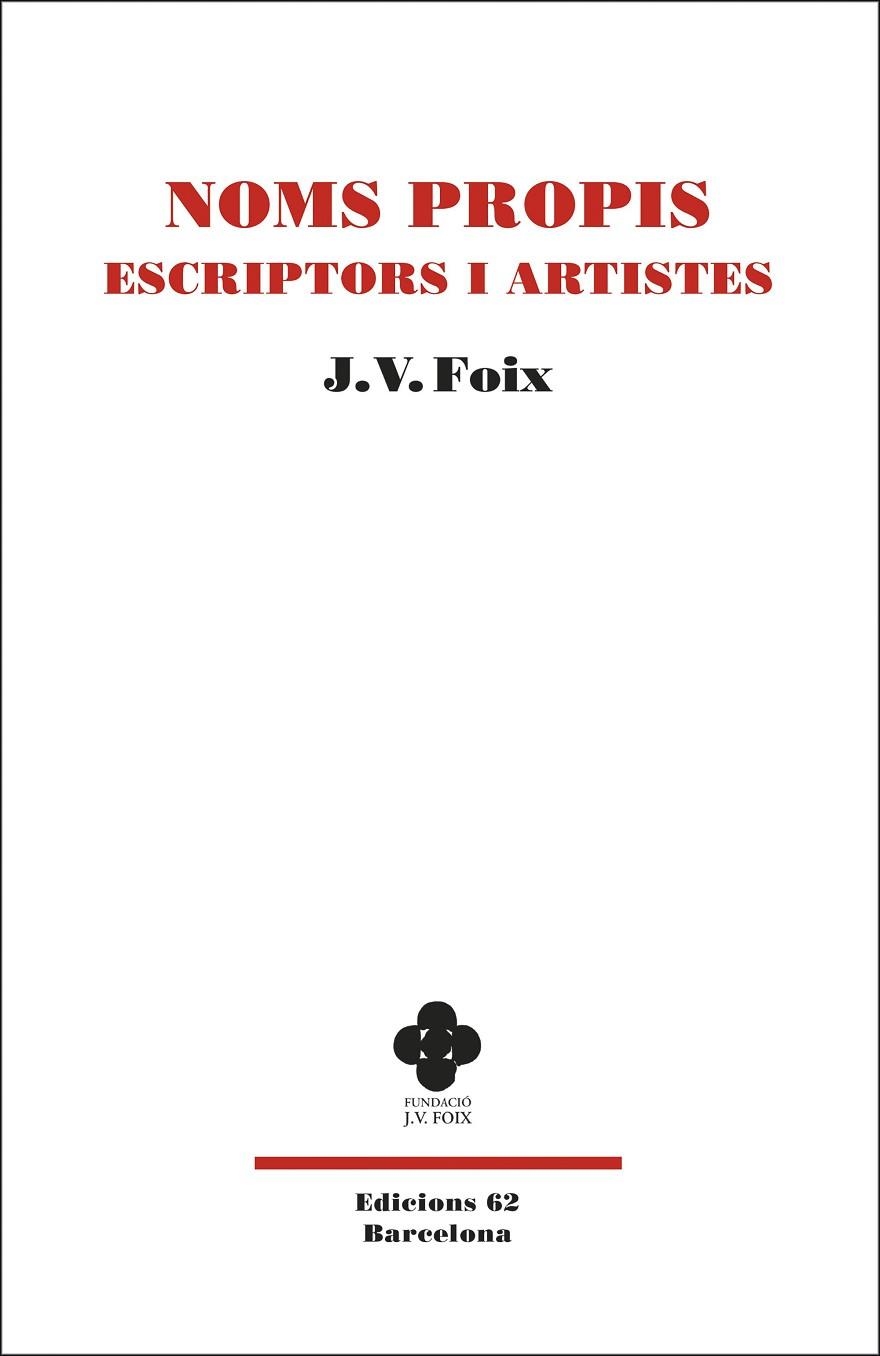 NOMS PROPIS: ESCRIPTORS I ARTISTES | 9788429778229 | FOIX I MAS, J. V. | Llibreria Online de Banyoles | Comprar llibres en català i castellà online