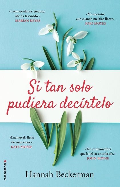 SI TAN SOLO PUDIERA DECÍRTELO | 9788417805210 | BECKERMAN, HANNAH | Llibreria Online de Banyoles | Comprar llibres en català i castellà online