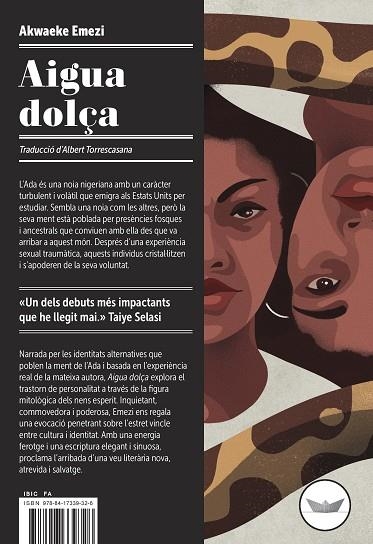 AIGUA DOLÇA | 9788417339326 | EMEZI, AKWAEKE | Llibreria Online de Banyoles | Comprar llibres en català i castellà online