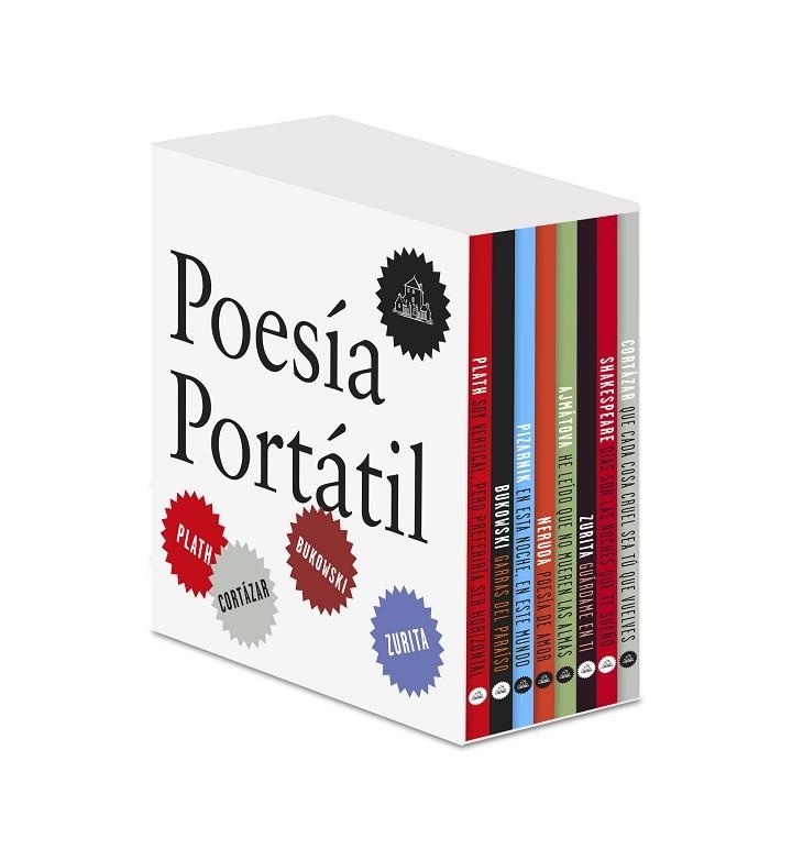 PACK POESÍA PORTÁTIL | 9788439737285 | CORTÁZAR | SHAKESPEARE | ZURITA | AJMÁTOVA | NERUDA | PIZARNIK / BUKOWSKI / PLATH | Llibreria Online de Banyoles | Comprar llibres en català i castellà online