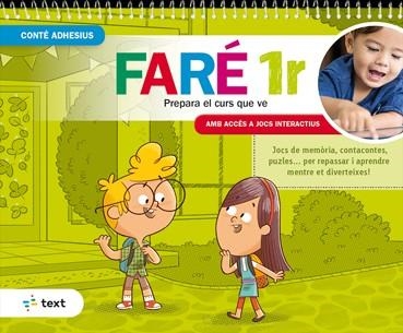 FARÉ 1R | 9788441233447 | FARRÉ PARÍS, ÀNGELS | Llibreria L'Altell - Llibreria Online de Banyoles | Comprar llibres en català i castellà online - Llibreria de Girona