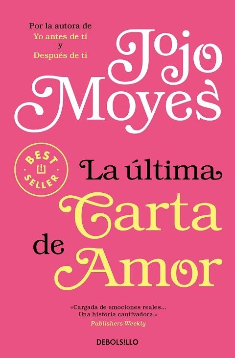 LA ÚLTIMA CARTA DE AMOR | 9788466350716 | MOYES, JOJO | Llibreria Online de Banyoles | Comprar llibres en català i castellà online