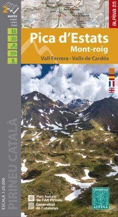 MAPA PICA D'ESTATS. MONT-ROIG | 9788480908214 | ALPINA | Llibreria Online de Banyoles | Comprar llibres en català i castellà online